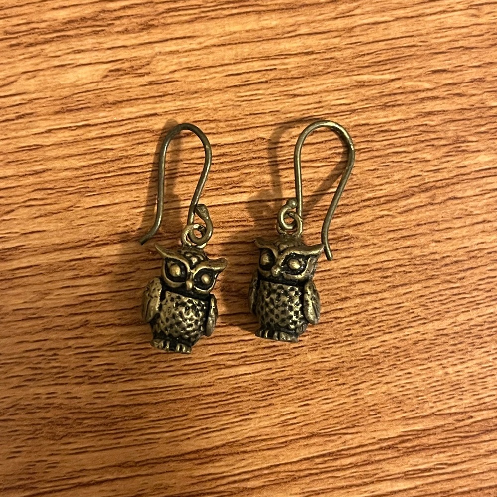 owl earrings
